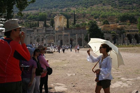 Visite privée d'Éphèse, des maisons en terrasse et du village de Sirince