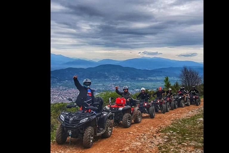 Quad ATV Bike Galicica, uit Ohrid.