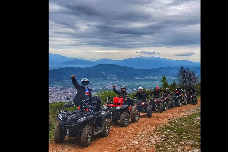 Quad ATV Bike Galicica, aus Ohrid.