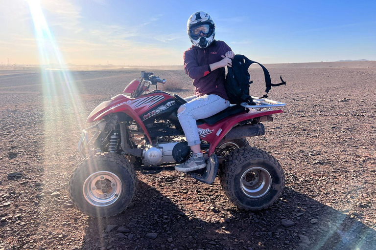 Marrakech: Quad experience in the palm grove & jbilat Quad experience in the palm grove of Marrakech