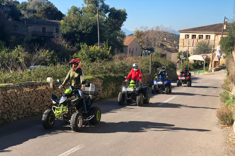 Mallorca: Quad Tour with Beach Stop and Mountain Views