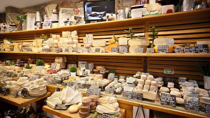 paris market tour wine cheese and chocolate!