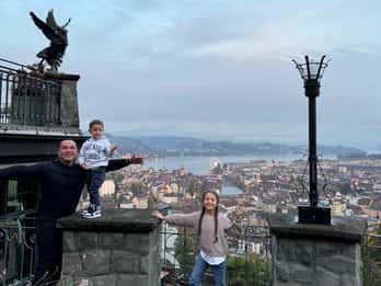 Luzern: Dagtrip naar Mt. Rigi met boottocht en tandradbaan