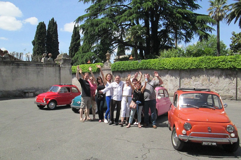 Rome : visite au volant d’une Fiat 500 rétroRome : visite de 3 h au volant d’une Fiat 500 rétro