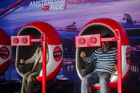 Amsterdam : billet d&#039;entrée au belvédère du DAM et bon pour un dîner