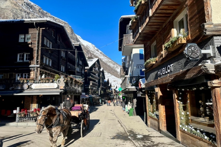 Visite privée de Bâle : Zermatt Village & Glacier Paradise
