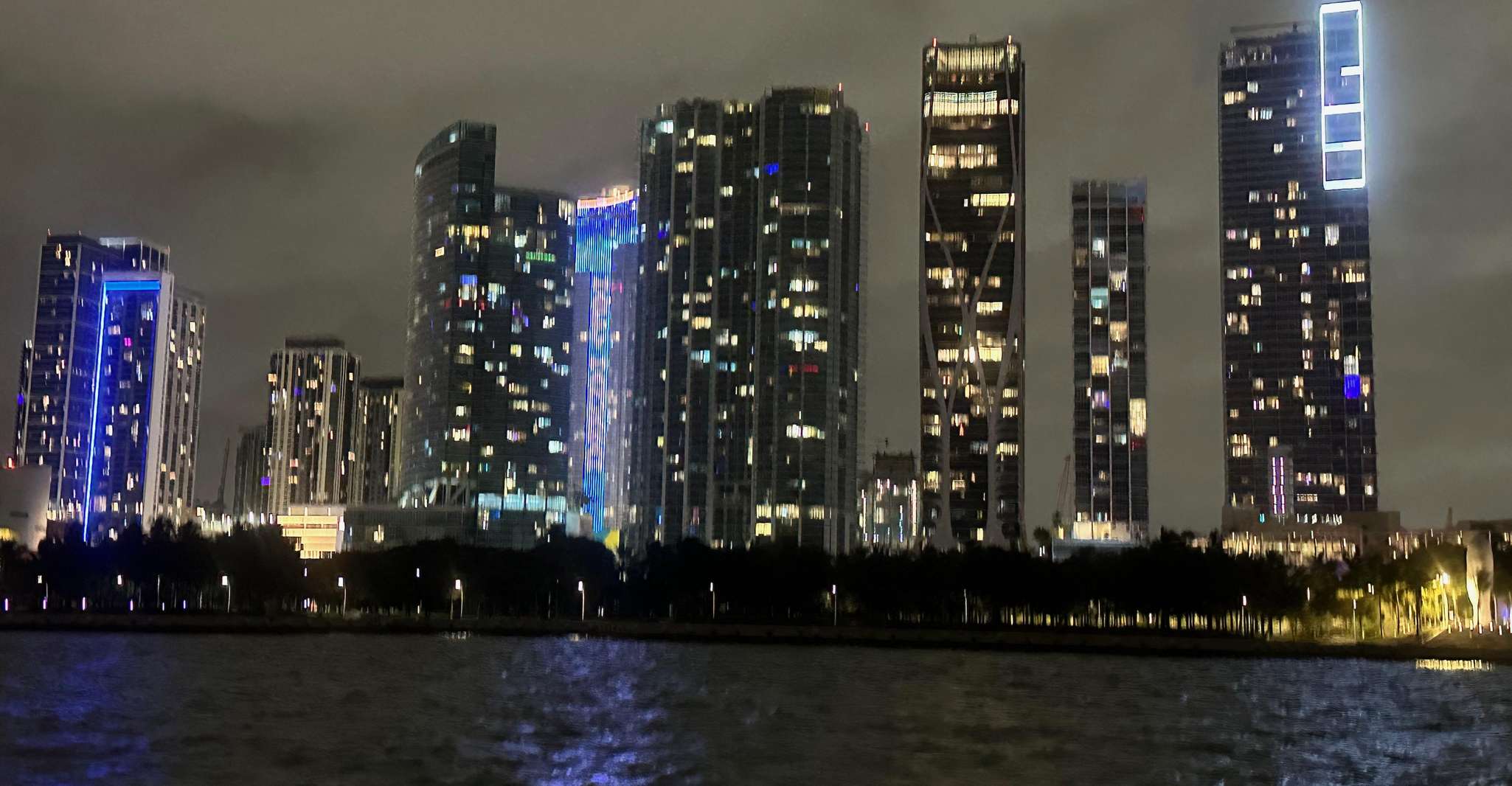 Miami Evening Boat Past Millionaire Homes on Water Taxi photo 19