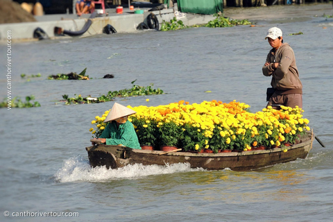 Vanuit Saigon: Mekong Delta 2-daagse tour met drijvende markt