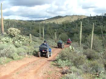 Box Canyon und Pinal Mountains Halbtages ATV-Tour Box Canyon und Pinal Mountains Halbtages ATV-Tour