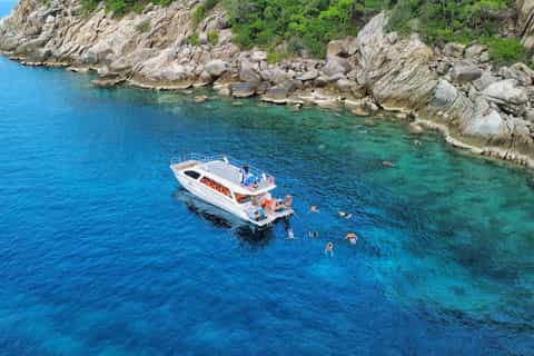 Koh Samui : Excursion premium en catamaran au parc marin d'Angthong