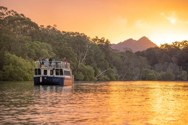 Visit Brunswick River Byron Sunset Eco Rainforest River Cruise in Byron Bay