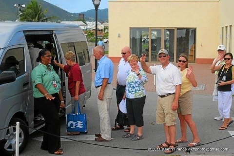 Visite complète de l'île de Saint-Kitts : 4 heuresVisite en taxi de Saint-Christophe