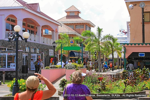 Visite complète de l'île de Saint-Kitts : 4 heuresVisite en taxi de Saint-Christophe