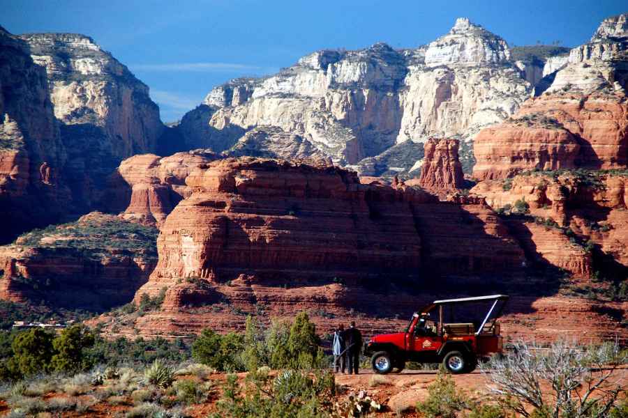 Von Sedona aus: Red Rock West Jeep Tour. Foto: GetYourGuide