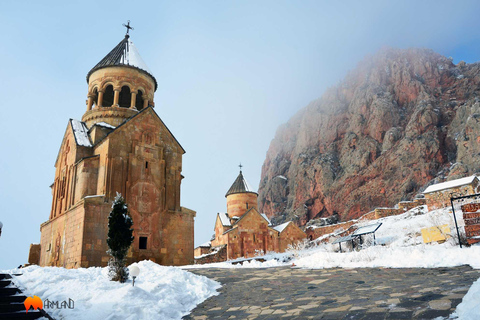 Tour di gruppo: Khor Virap, Noravank, Jermuk con degustazione di viniTour invernale a Jermuk