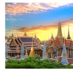 Bangkok: tour guidato di mezza giornata: Grande Palazzo Reale, Wat Pho e Wat Arun
