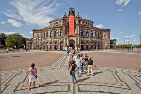 Dresda: Tour della Semperoper e del centro storico
