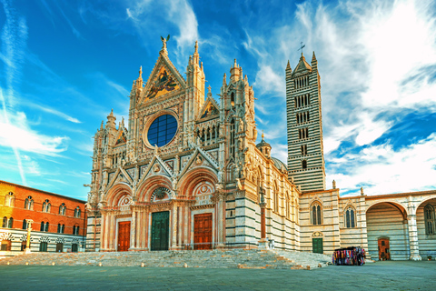 Florence : Excursion d'une journée à Sienne et San Gimignano avec déjeuner et vin