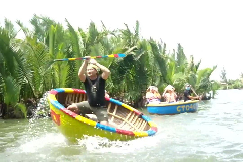 Da Nang: Cam Thanh Coconut Village and Hoi An by Night Tour Private Car from Da Nang to Hoi An - 2 way