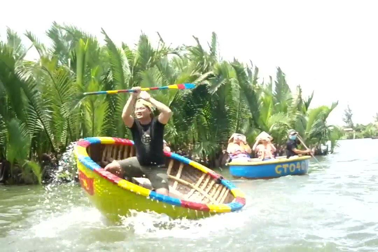 Da Nang: Cam Thanh Coconut Village and Hoi An by Night Tour Private Car from Da Nang to Hoi An - 2 way