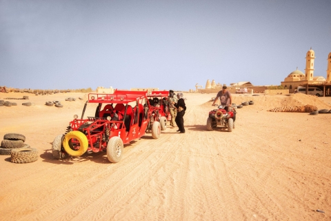 Hurghada: woestijnsafari van 5 uur met quad en barbecueUitstap vanuit Hurghada