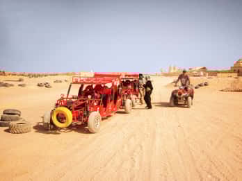 Ab Hurghada: 5-stündige Wüstensafari mit Quad & Barbecue Ab Hurghada: 5-stündige Wüstensafari mit Quad & Barbecue
