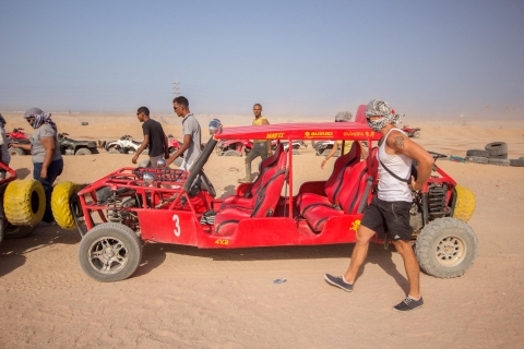 Hurghada: 5-godzinne pustynne safari na quadach i grillWycieczka z Hurghady z jazdą po wydmach w buggy