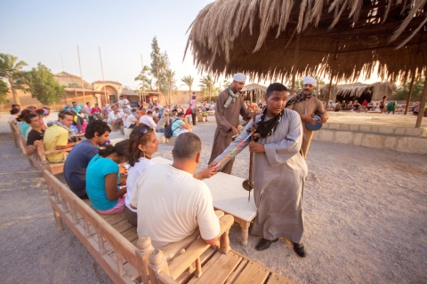Hurghada: 5-godzinne pustynne safari na quadach i grillWycieczka z Hurghady z jazdą po wydmach w buggy