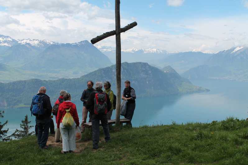 Escursione guidata sul Monte Rigi da Lucerna
