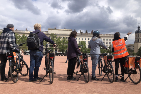 Lyon: Highlights Bike Tour Guided Tour in French