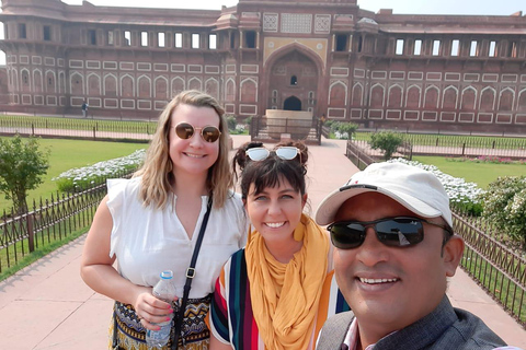 3-dagars rundtur i Delhi, Agra, Fatehpur Sikri och VrindavanRundresa med allt inkluderat