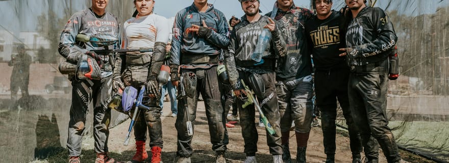 Expérience de paintball dans le désert de Dakhla