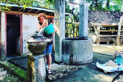 Yogyakarta : Excursion cycliste dans un village en bicyclette classique