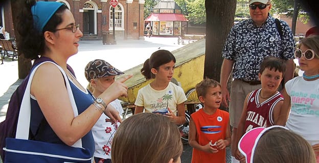 Visite à pied de Boston pour les enfants