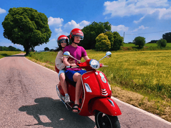 Peschiera del Garda: "Selfie Ride: Vespa-scooteravontuur"