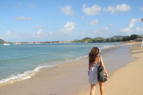 Castries Shopping & Sightseeing and Reduit Beach Tour