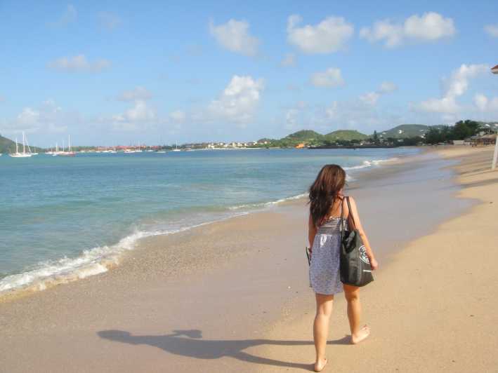 Castries Shopping & Sightseeing and Reduit Beach Tour