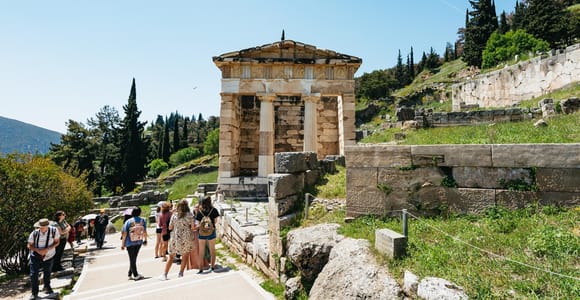 Athen: Mythologie von Delphi, Museum und Führung durch Arachova