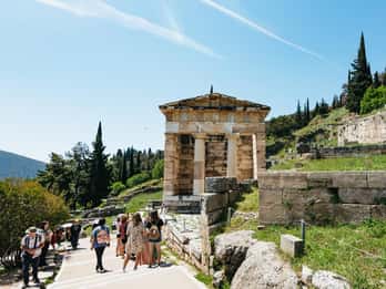 Athènes : Mythologie de Delphes, musée et visite guidée de l'Arachova