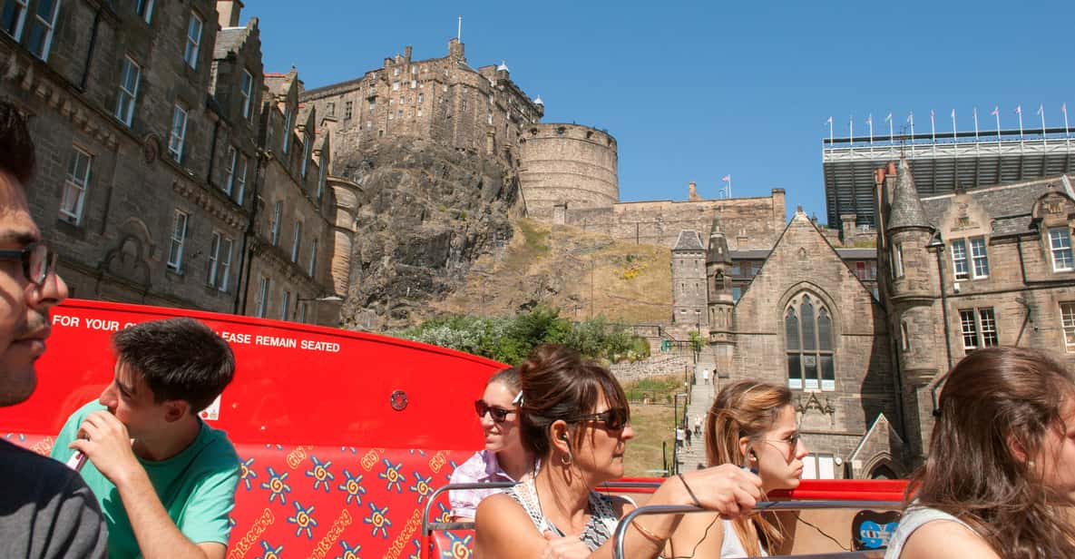 Edimburgo: Bilhete de 24 Horas para Ônibus Hop-On Hop-Off