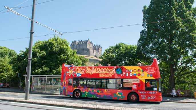 city sightseeing edinburgh 24hour hopon hopoff bus tour