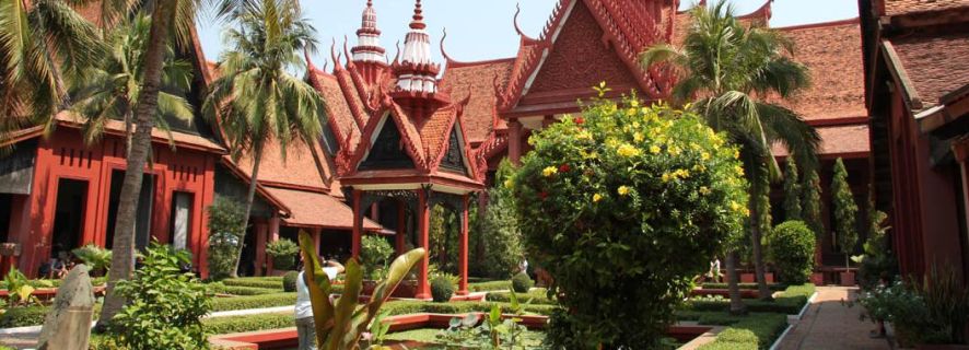 Phnom Penh: Museo Nazionale, mercato russo e Wat Phnom
