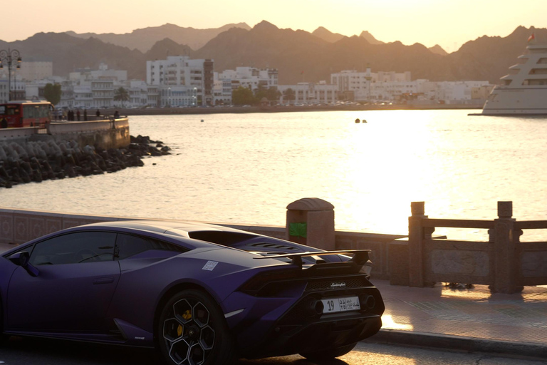 Muscat:Private Lamborghini Luxury City Tour with Local Guide Lamborghini Urus