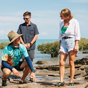Broome: Living Coastlines Cruise with Beach Landing & Snacks