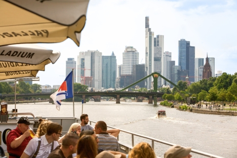 Frankfurt: 1-godzinny panoramiczny rejs statkiem po rzece Men1-godzinny panoramiczny rejs statkiem po Frankfurcie nad Menem (KD)