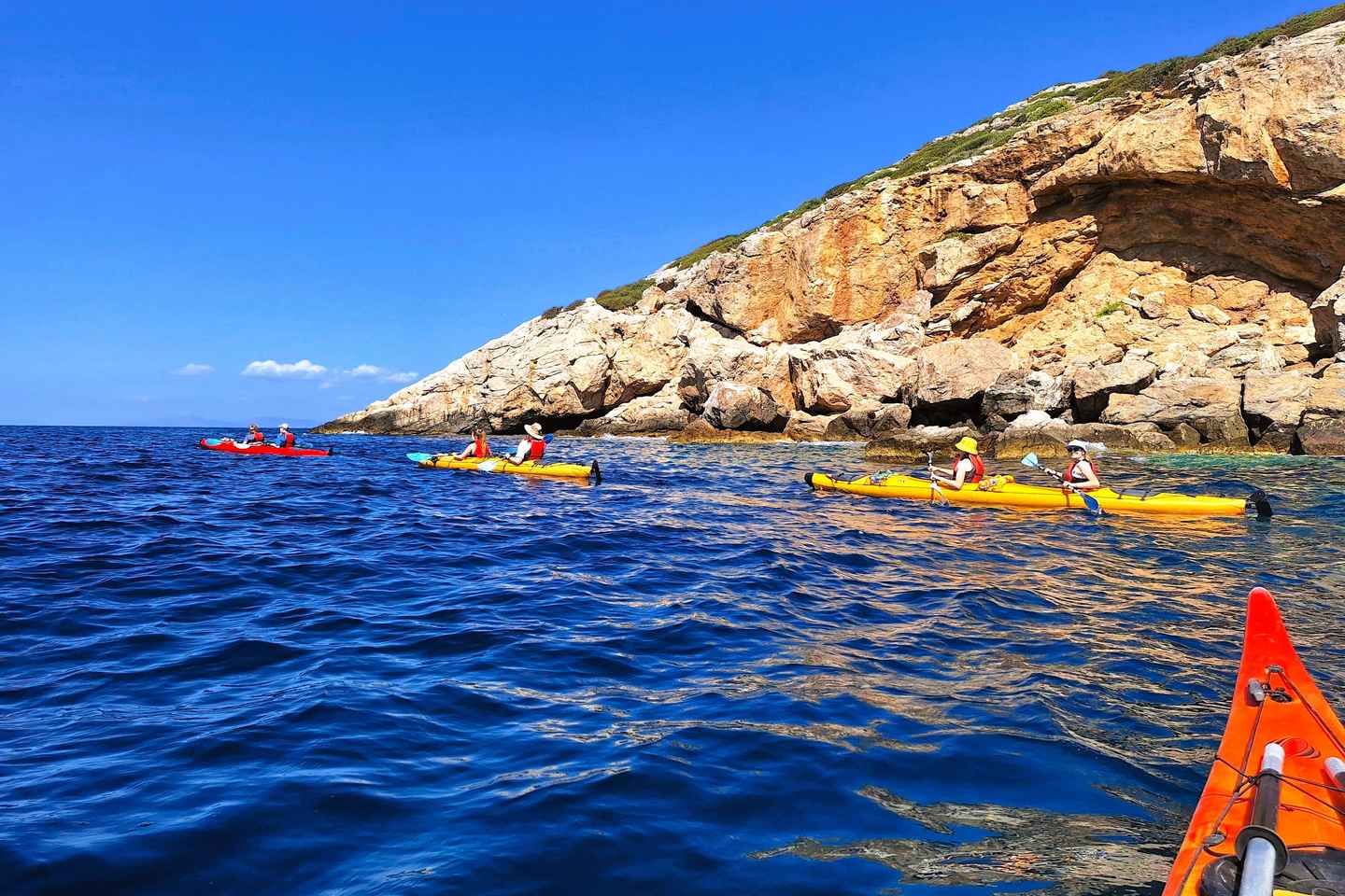 Athens: Sea Kayaking Adventure on the South/East Coast - Athens Sea Kayak with Picnic Lunch and Hotel Transfers
