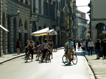 Florenz: 2,5 Stunden Audio geführte Fahrradtour mit Tourguide