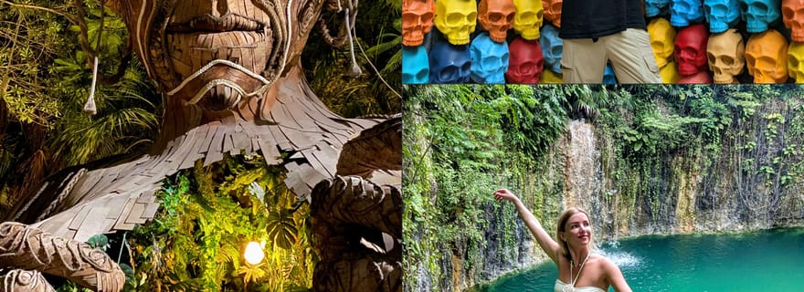 Tulum Instagram : sculpture géante, cénote Atik et ville des arts