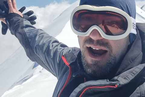 Mount Tomorri summit,hiking on the Holy Mountain