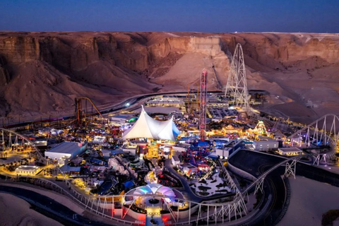 Qiddiya Six Flags Entry Tickets - Riyadh's Latest Attraction One-day combo ticket